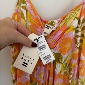 NWT Billabong Women's Multi Playsuit-romper Size M